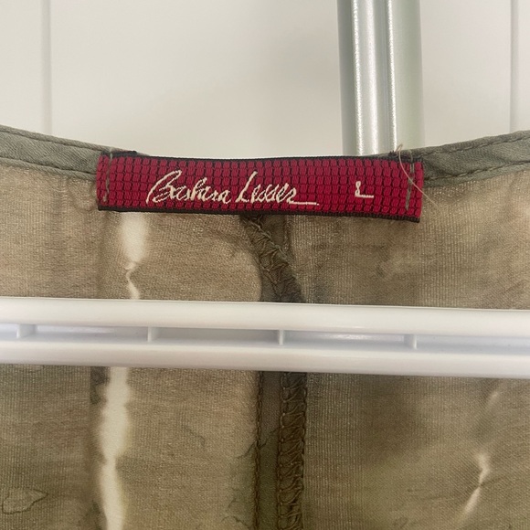 Barbara Lesser silk tunic Ladies L - Picture 2 of 8